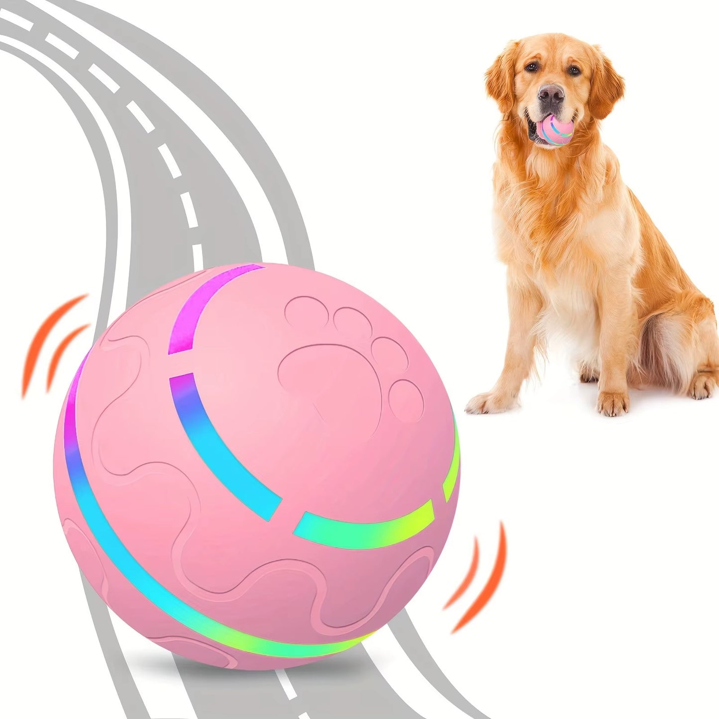 Balle Intelligente Interactive pour Chiens & Chats
